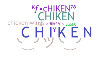 暱稱 - Chiken