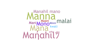 暱稱 - Manahil