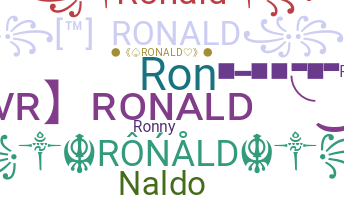 暱稱 - Ronald