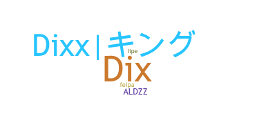 暱稱 - Dixx