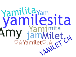 暱稱 - Yamilet