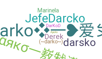 暱稱 - Darko