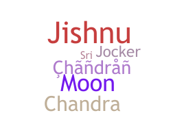 暱稱 - Chandran