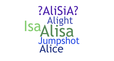 暱稱 - Alisia