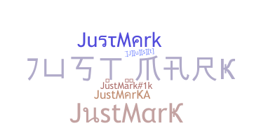 暱稱 - JustMark