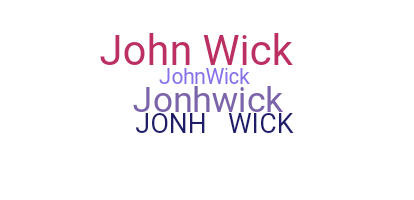 暱稱 - JonhWick
