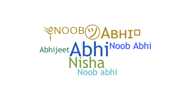 暱稱 - Noobabhi