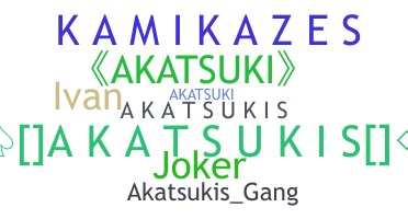 暱稱 - AKATSUKIS