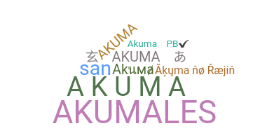暱稱 - Akuma