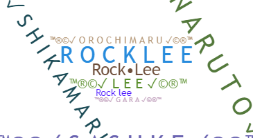 暱稱 - rocklee