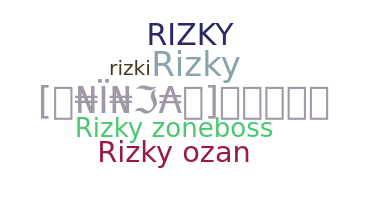 暱稱 - Rizkyzone