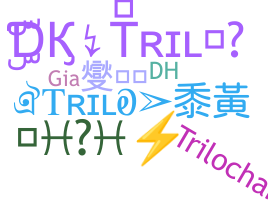 暱稱 - Trilo