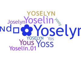 暱稱 - Yoselyn