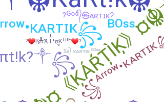 暱稱 - Kartik