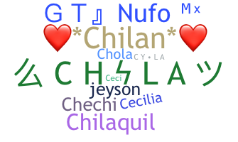 暱稱 - Chila