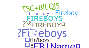 暱稱 - fireboys