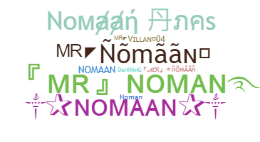 暱稱 - Nomaan