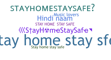 暱稱 - StayHomeStaySafe