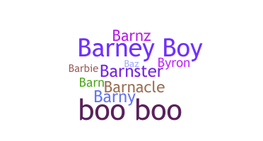暱稱 - Barney