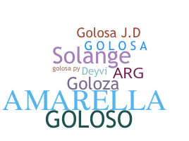 暱稱 - Golosa
