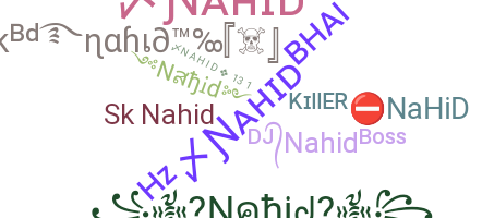 暱稱 - Nahid