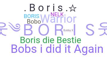 暱稱 - Boris