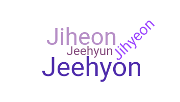 暱稱 - jihyon
