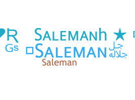暱稱 - saleman