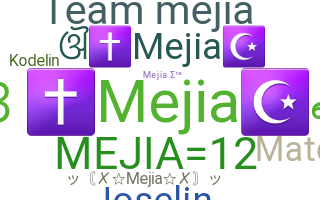 暱稱 - Mejia