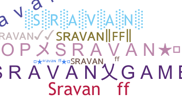 暱稱 - Sravanff
