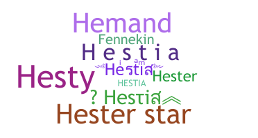 暱稱 - Hestia