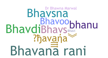 暱稱 - Bhavana