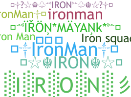 暱稱 - Iron