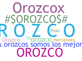 暱稱 - Orozco