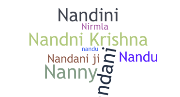 暱稱 - Nandni