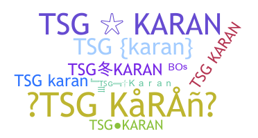暱稱 - Tsgkaran