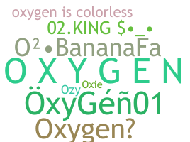 暱稱 - oxygen