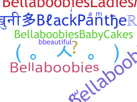 暱稱 - Bellaboobies