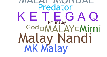 暱稱 - Malay