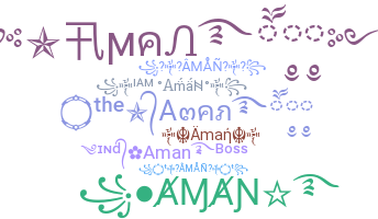暱稱 - Aman