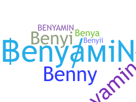 暱稱 - Benyamin