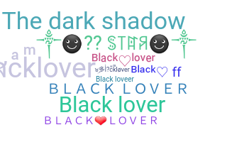 暱稱 - blacklover
