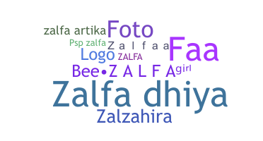暱稱 - Zalfa