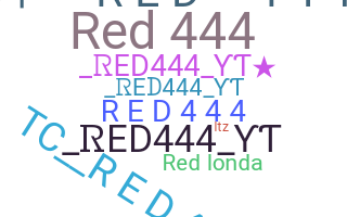 暱稱 - RED444