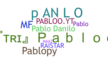 暱稱 - Pabloo