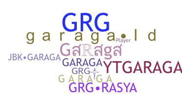 暱稱 - Garaga