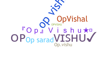 暱稱 - Opvishu
