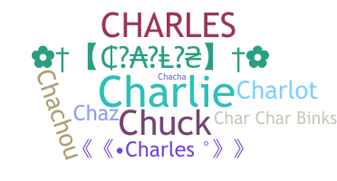 暱稱 - Charles