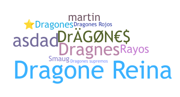 暱稱 - Dragones