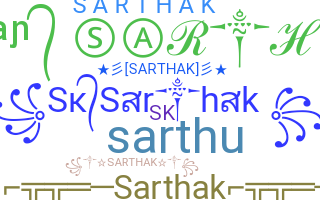暱稱 - Sarthak